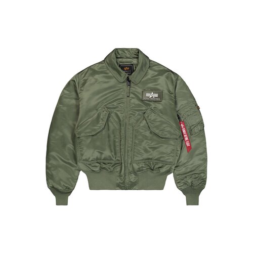 CWU 45 Heritage Bomber Jacket Sage Green 100102 01