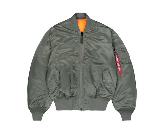 MA 1 Heritage Bomber Jacket Vintage Green 100101 432 Alpha Industries MA 1 Heritage Bomber Jacket Vintage Green 100101 432