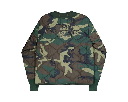 Studio Liner Outdoor Jacket Wdl Camo 65 258132 408 Alpha Industries Studio Liner Outdoor Jacket Wdl Camo 65 258132 408
