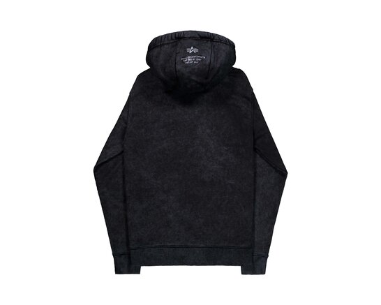 Acid Logo Hoodie Black 258339 03 Alpha Industries Acid Logo Hoodie Black 258339 03