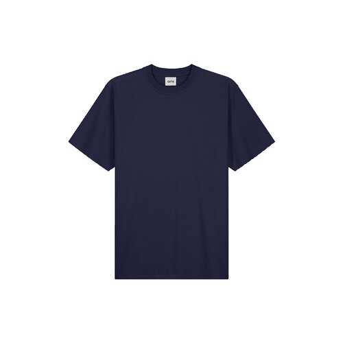 Blocks Print Tee Navy AW25 100T