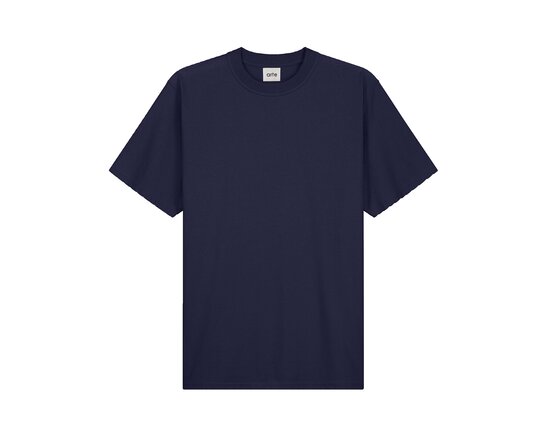 Arte Antwerp Blocks Print Tee Navy AW25 100T