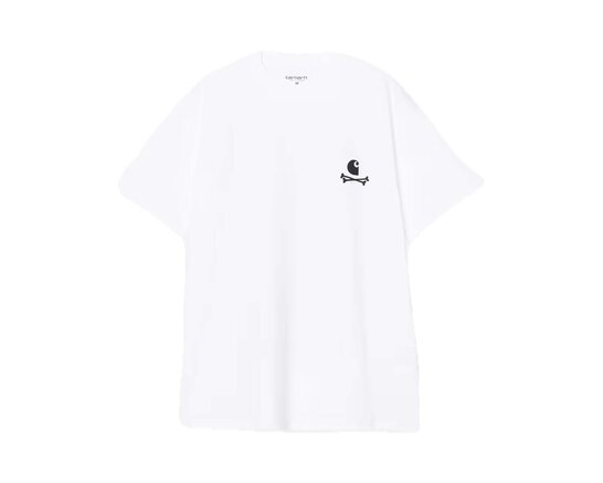 Carhartt WIP S/S C Logo Archive Tee White I035439