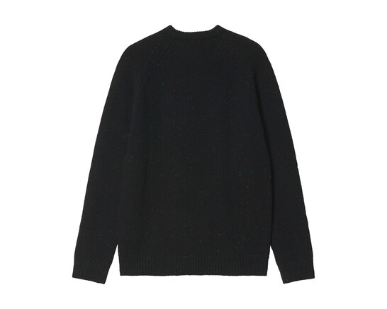 Carhartt WIP Anglistic Sweater Speckled Black I010977
