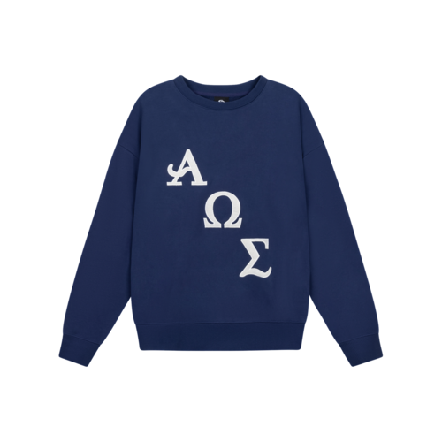 Omega Crewneck Medieval Blue CC 52013 600