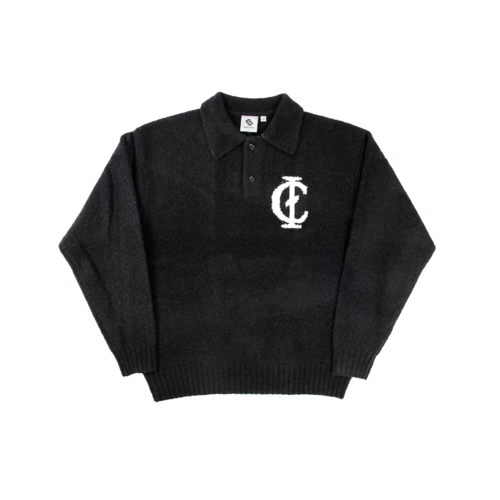 Gamma Knit Polo Black CC 54012 700