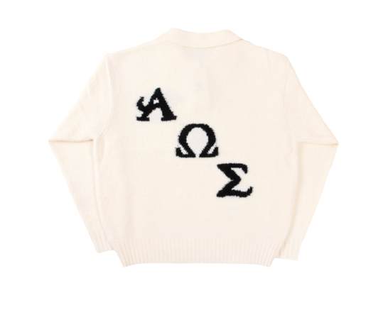 Comfort Club Omega Knit Polo Off White CC 54012 000