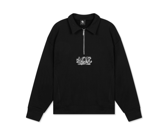 Comfort Club Omega Half Zip Caviar CC52020 007