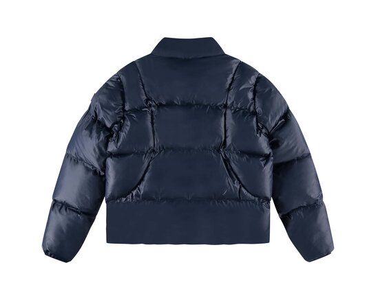 The New Originals 9 Dots Curve Puffer Navy Blue TNO453