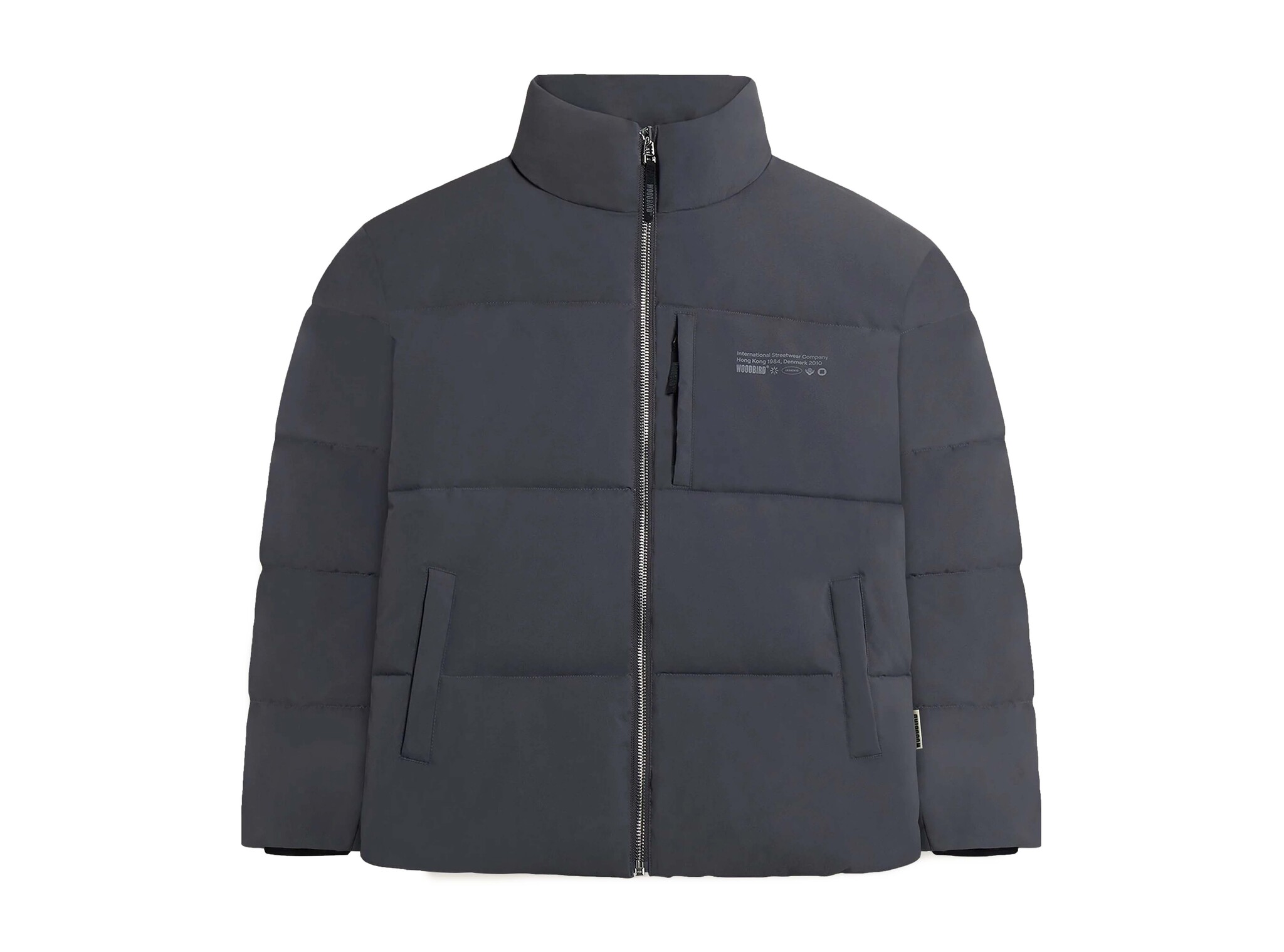 Woodbird WBDapper Puff Jacket Antra Grey 2436 912
