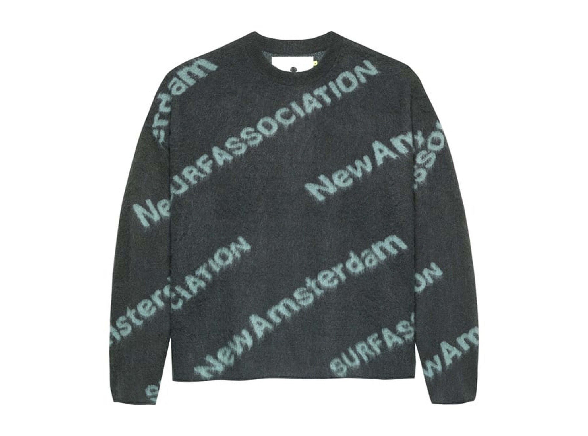 New Amsterdam Surf Association Jacquard Knit Shark Green Teal 2502029002