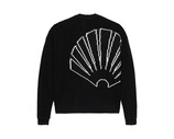 New Amsterdam Surf Association Logo Knit Raw Edge Black White 2502079001