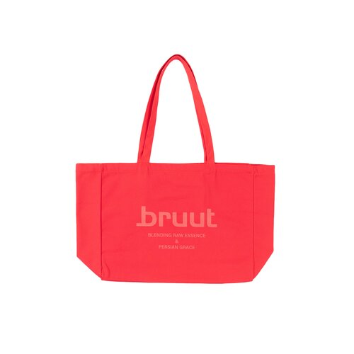 Raw Essence Canvas Totebag Red