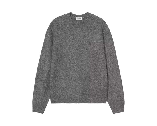 Carhartt WIP Curtis Sweater Tangled Graphite I035394 8