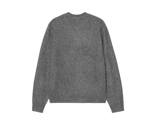 Carhartt WIP Curtis Sweater Tangled Graphite I035394 8