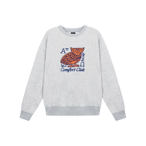 Minerva Crewneck Light Gray Marl CC52010 202