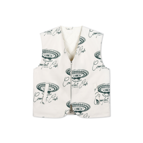 Meander Vest Off  White CC54011 109