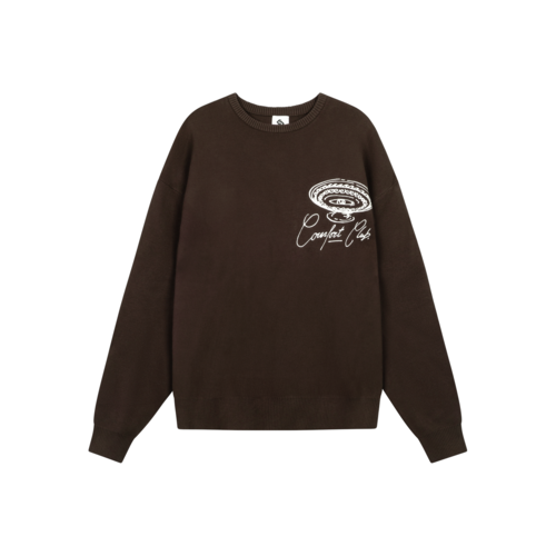 Meander Knit Crewneck Carafe CC52026 700