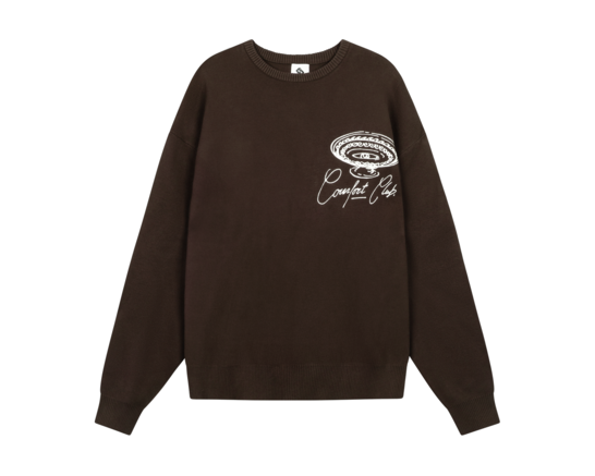 Comfort Club Meander Knit Crewneck Carafe CC52026 700