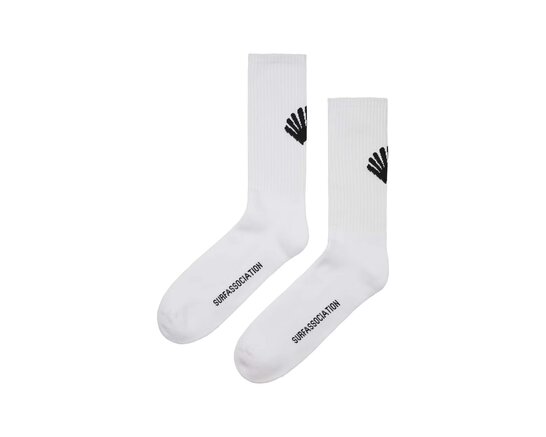 New Amsterdam Surf Association Socks White Black 2501193001