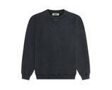 Woodbird WBZhang Washed Logo Crew Black 2446 652