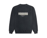 Woodbird WBZhang Washed Logo Crew Black 2446 652