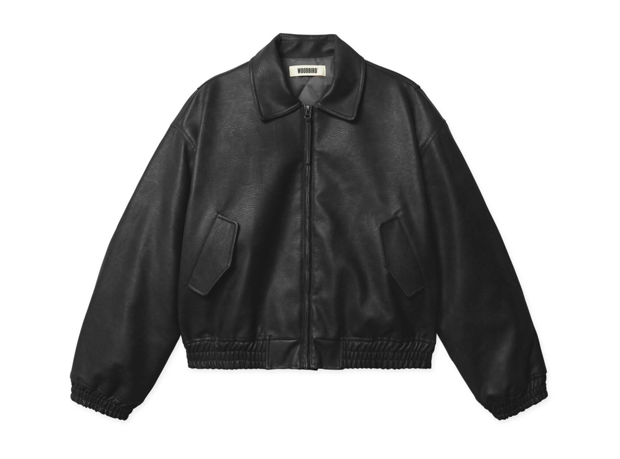 WBBao Biker Jacket Black 2536 906 Woodbird WBBao Biker Jacket Black 2536 906