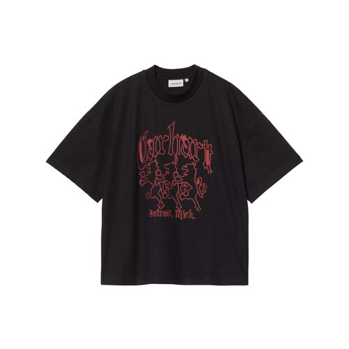 SS Hackwork T-shirt Black Heavy Stone Wash I035434.89.60.03