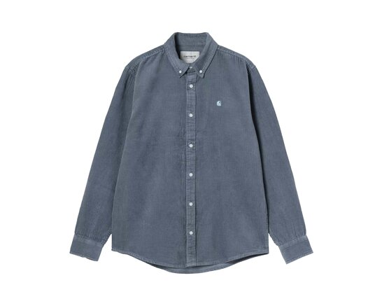 Carhartt WIP L/S Madison Cord Shirt Angelite I029958.39Q.XX.03