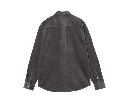 Carhartt WIP L/S Madison Cord Shirt Graphite I029958.2F9.XX.03