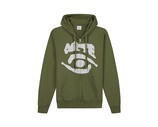 Arte Antwerp Eye Front Zip Hoodie Green AW25 247HJ