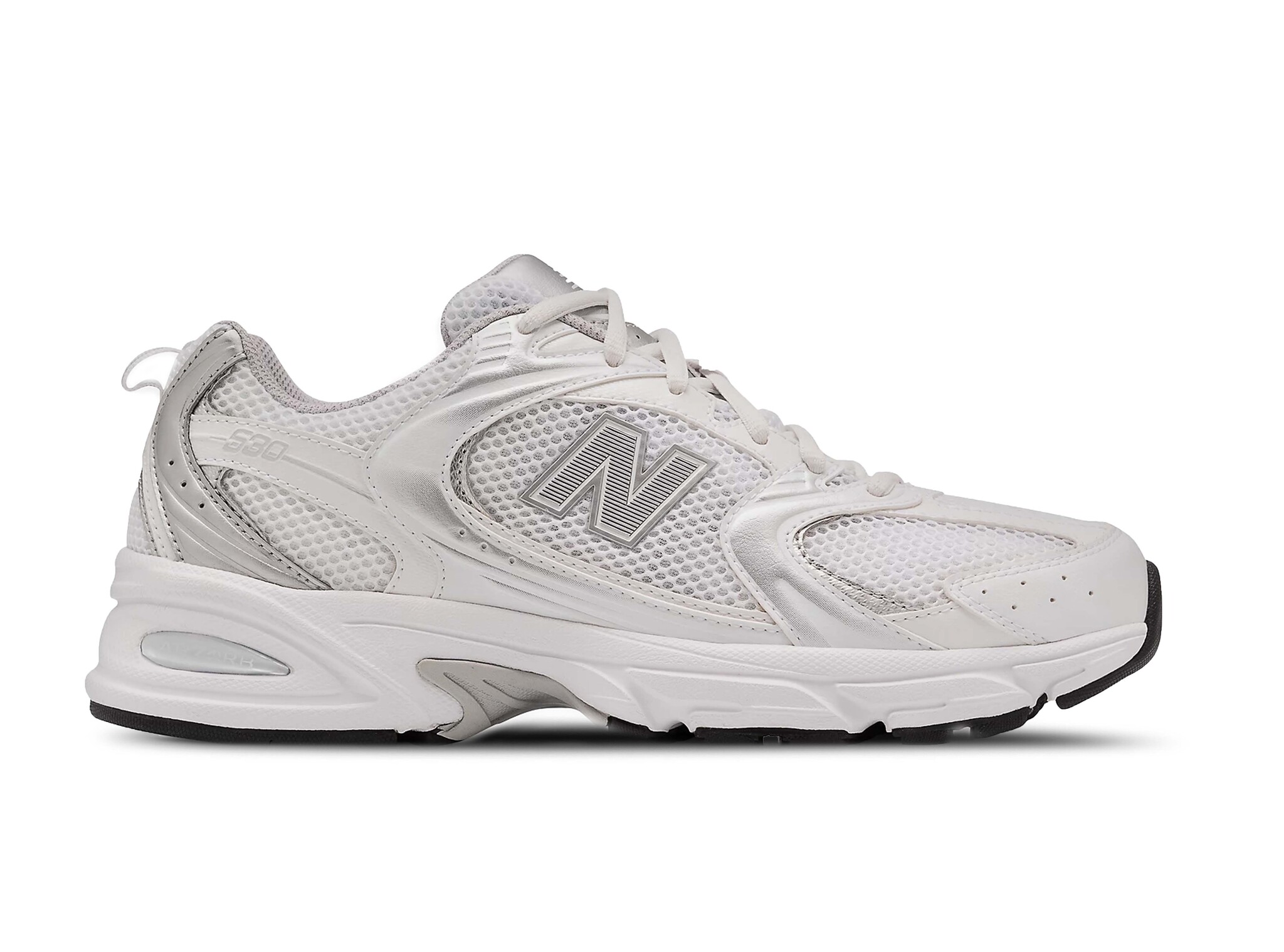 MR530 White Silver Metallic MR530EMA New Balance MR530 White Silver Metallic MR530EMA