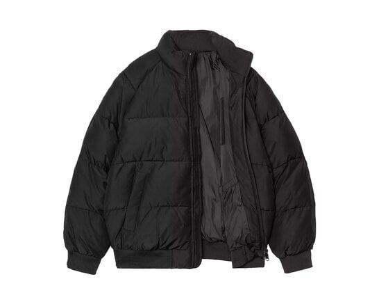 Nebraska Jacket Black White I035345 4 Carhartt WIP Nebraska Jacket Black White I035345 4