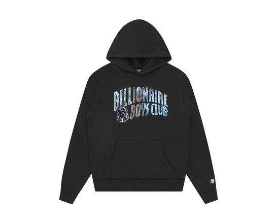 Bayou Fill Arch Logo Popover Hoodie Black B25427 Billionaire Boys Club Bayou Fill Arch Logo Popover Hoodie Black B25427