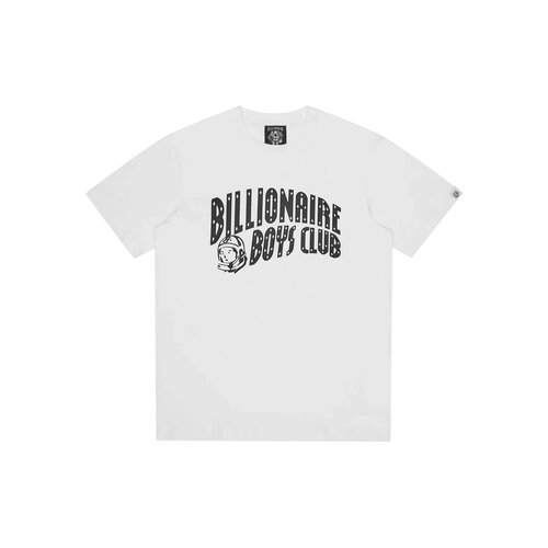 Billionaire Boys Club Arch Logo Tee White Black B24269 Arch Logo Tee White Black B24269