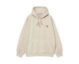 Hooded Hackwork Sweat Porphyry Fleur de Sel I035641.3EG.XX.03 Carhartt WIP Hooded Hackwork Sweat Porphyry Fleur de Sel I035641.3EG.XX.03
