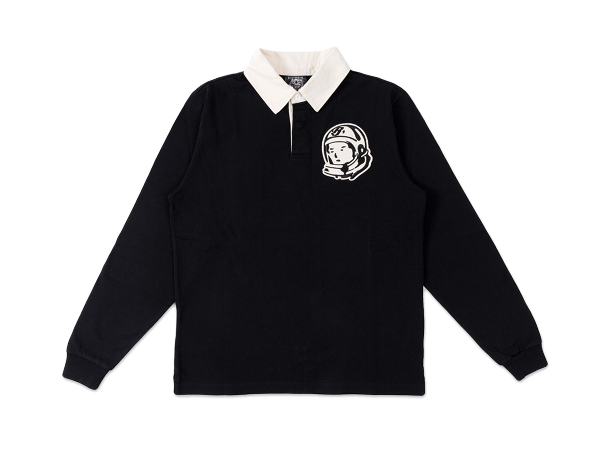 Astro Patch Rugby Shirt Black B25440 Billionaire Boys Club Astro Patch Rugby Shirt Black B25440