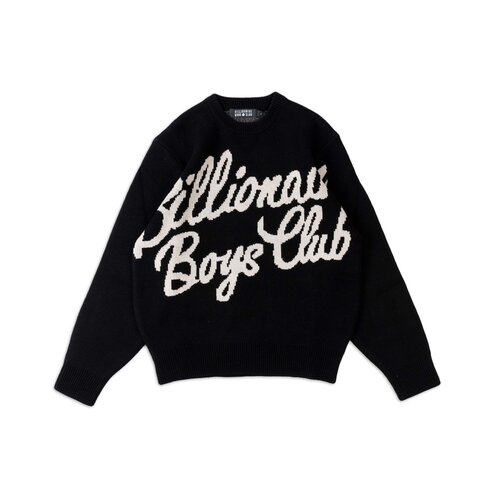 Script Knitted Crewneck B25417