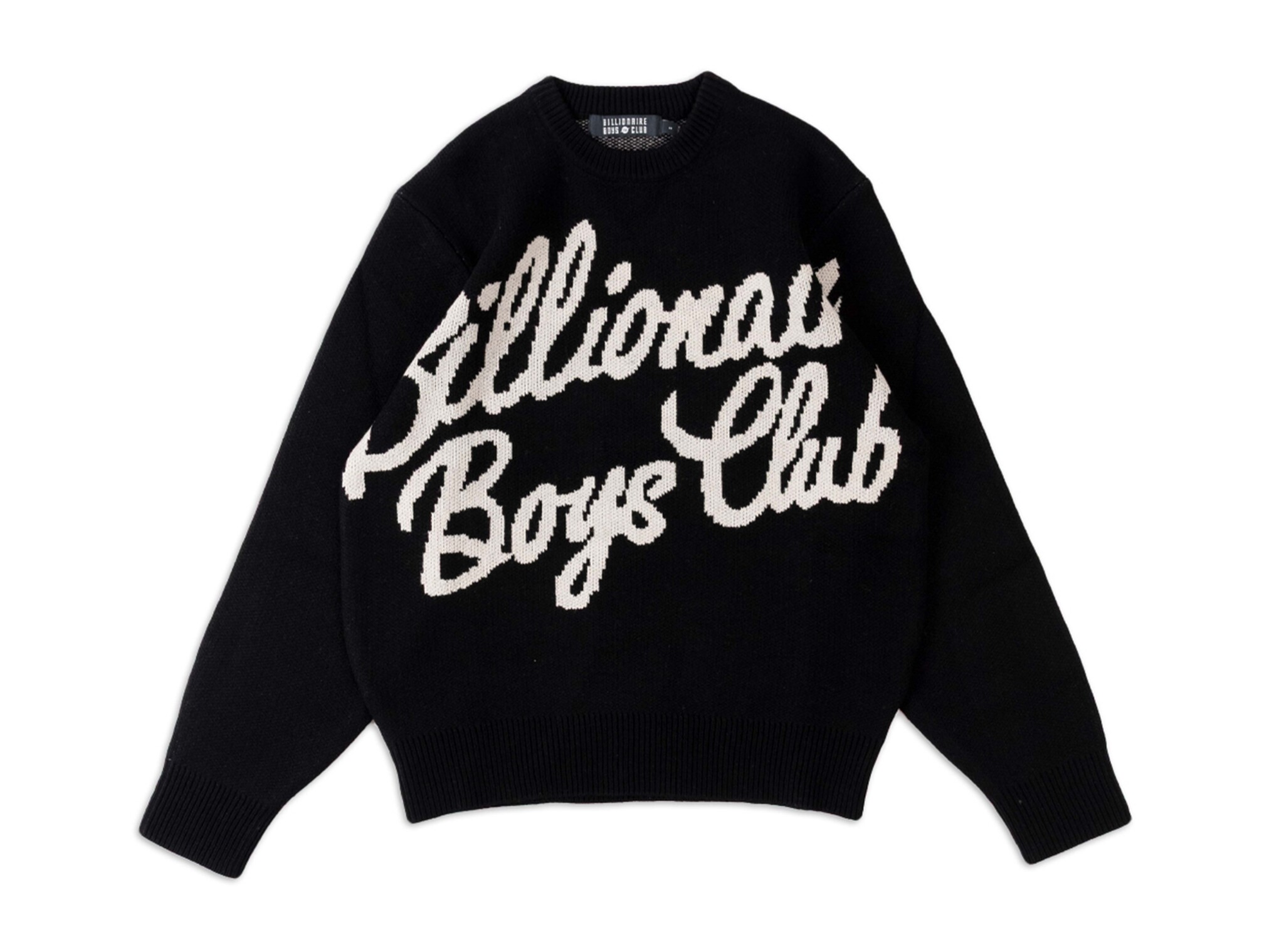 Script Knitted Crewneck B25417 Billionaire Boys Club Script Knitted Crewneck B25417