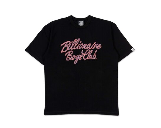 Script Oversized Tee Black Orange B25446 Billionaire Boys Club Script Oversized Tee Black Orange B25446