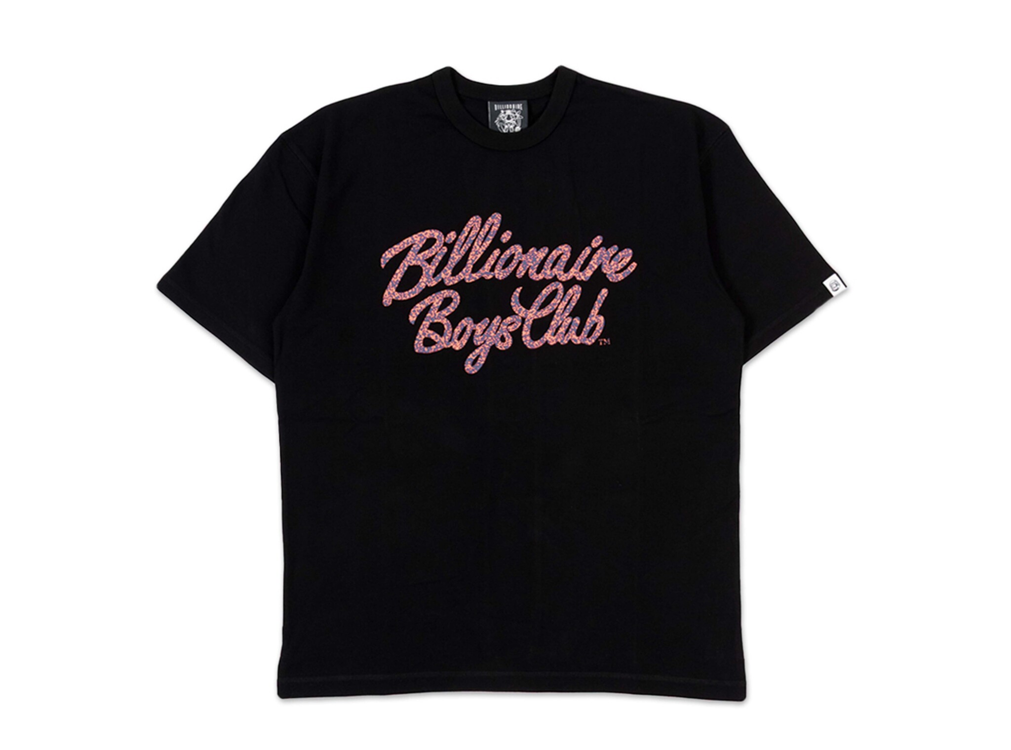 Script Oversized Tee Black Orange B25446 Billionaire Boys Club Script Oversized Tee Black Orange B25446