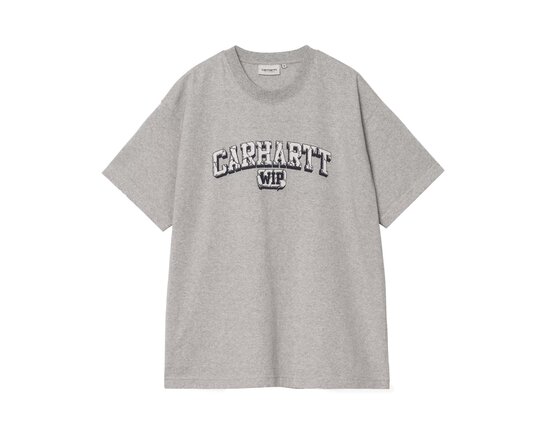 Carhartt WIP SS Heavy Duty T-Shirt Grey Heather Heavy Enzyme Wash I036015.V6.4G.03