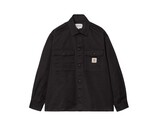 Kelly Shirt Jac Black Rinsed I036271.89.02.03 Carhartt WIP Kelly Shirt Jac Black Rinsed I036271.89.02.03