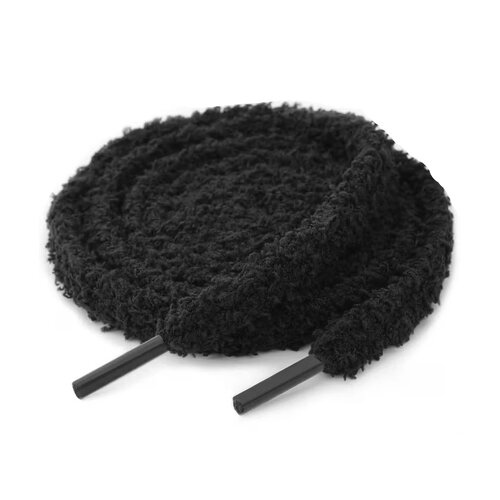 Fluffy Laces Black