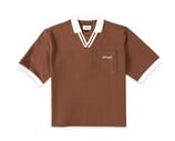 Raw Essence Polo Tee Brown BT2610 002 Bruut Raw Essence Polo Tee Brown BT2610 002