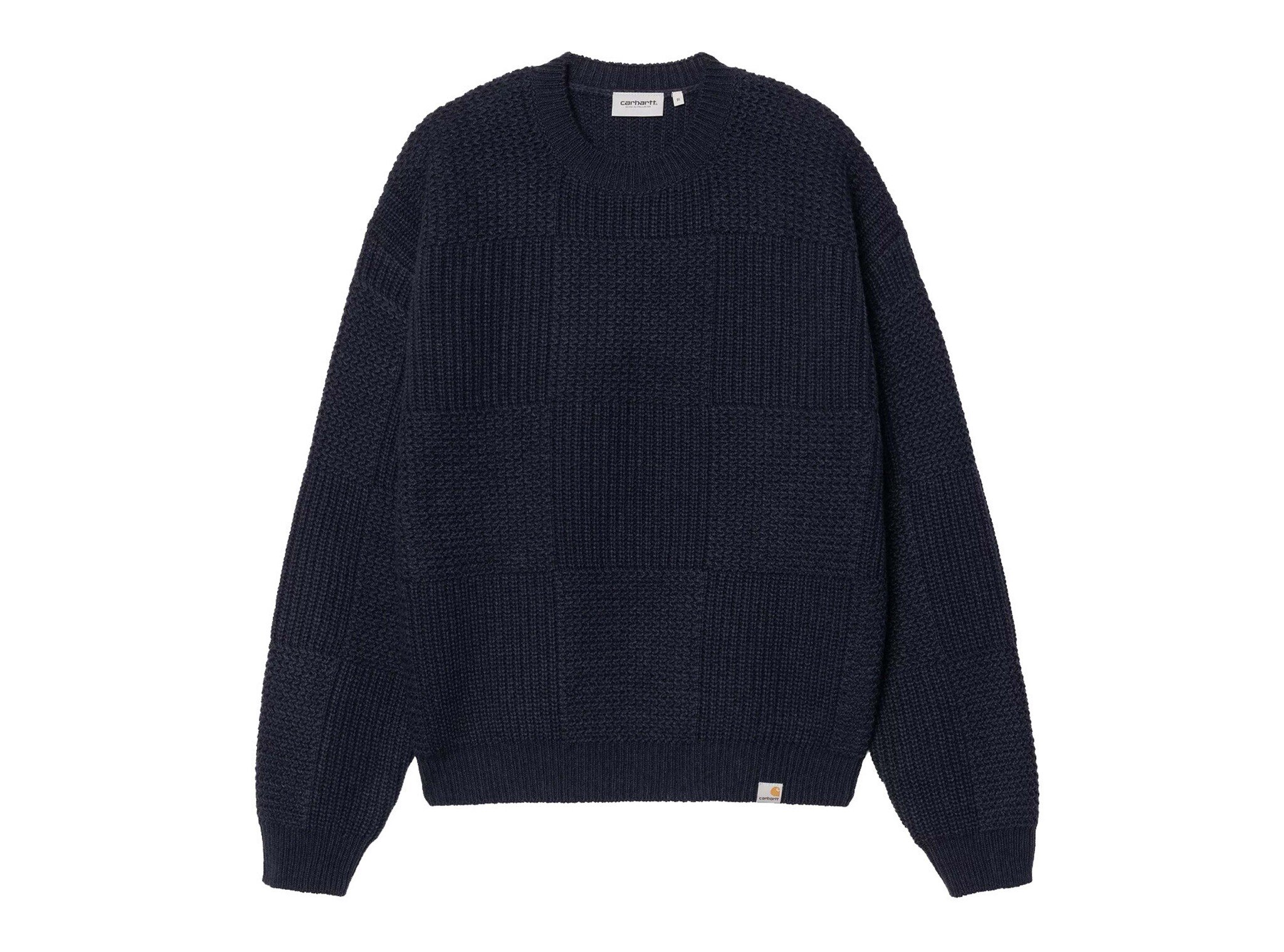 Bishop Sweater Dark Navy I035591.1C.XX.03 Carhartt WIP Bishop Sweater Dark Navy I035591.1C.XX.03