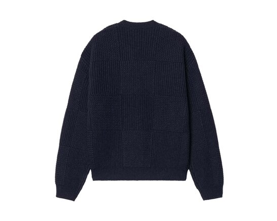 Bishop Sweater Dark Navy I035591.1C.XX.03 Carhartt WIP Bishop Sweater Dark Navy I035591.1C.XX.03