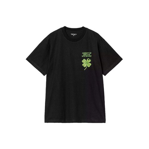 S/S Clover Tee Black I036011 21