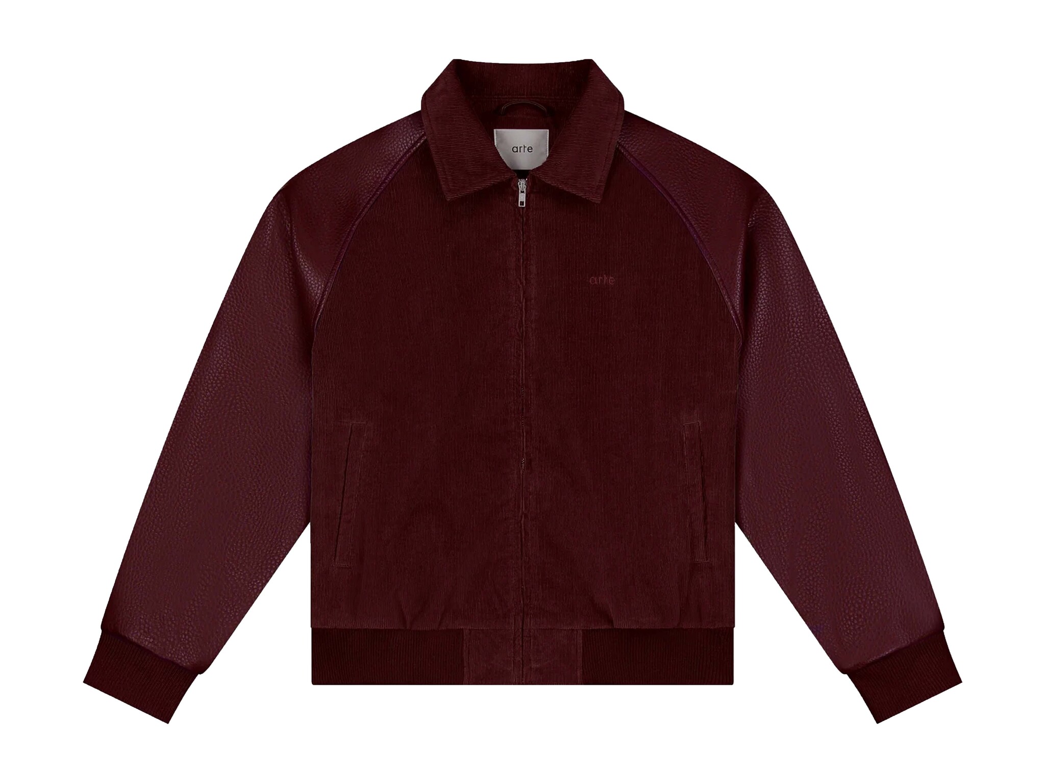 Arte Antwerp Varsity Jacket Bordeaux AW25 260J
