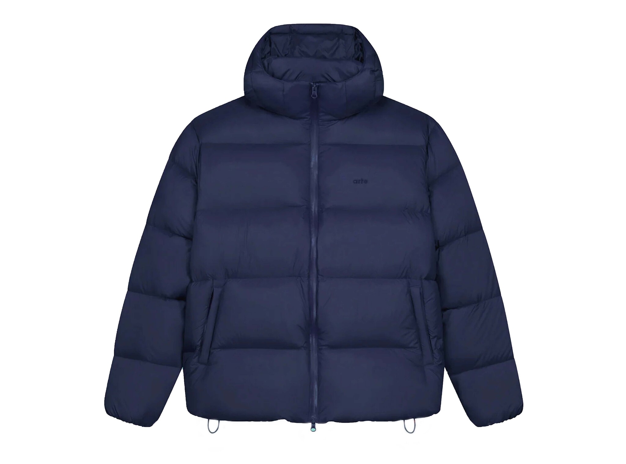 Puffer Jacket Navy AW25 131J Arte Antwerp Puffer Jacket Navy AW25 131J
